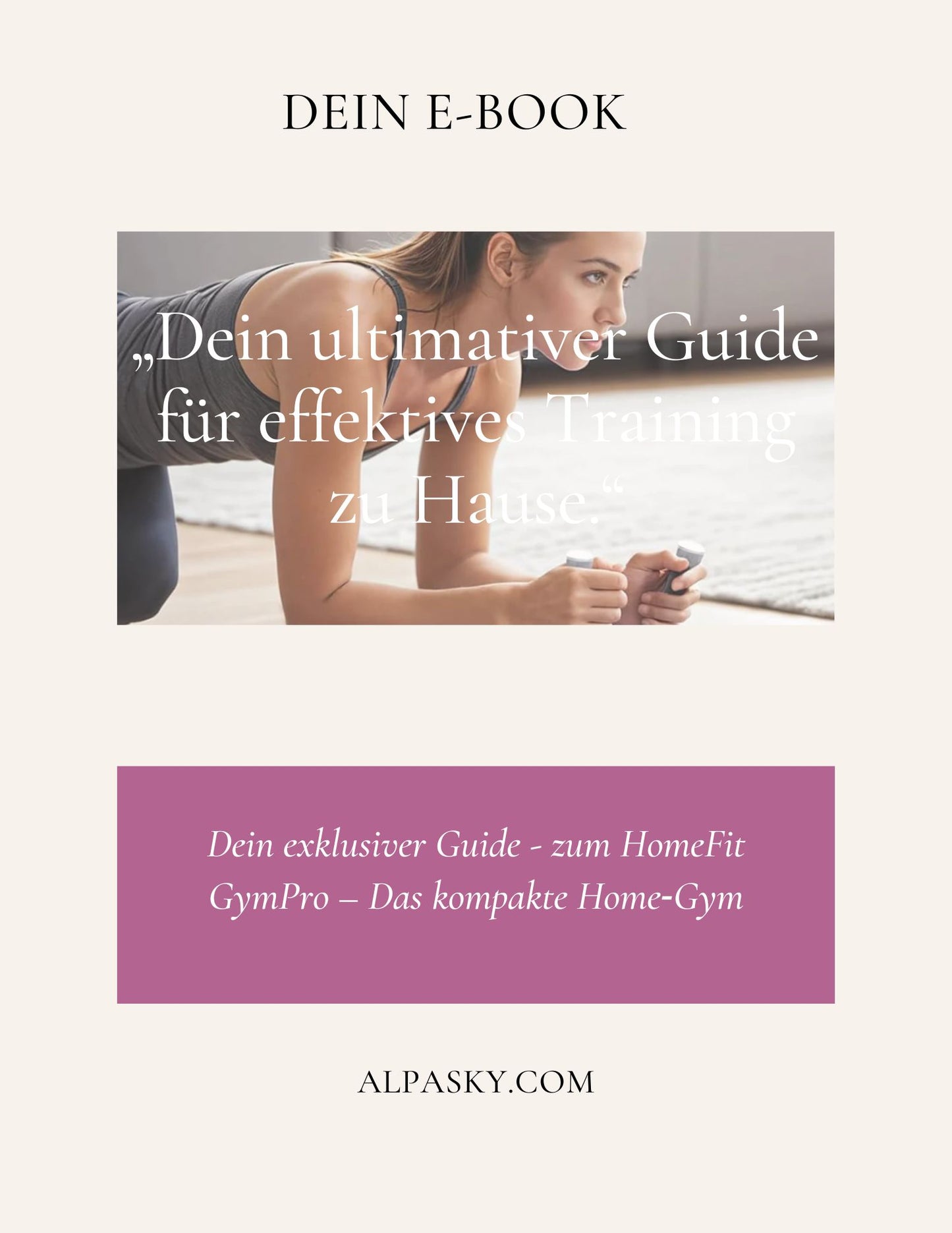 HomeFit GymPro - Das kompakte Home-Gym