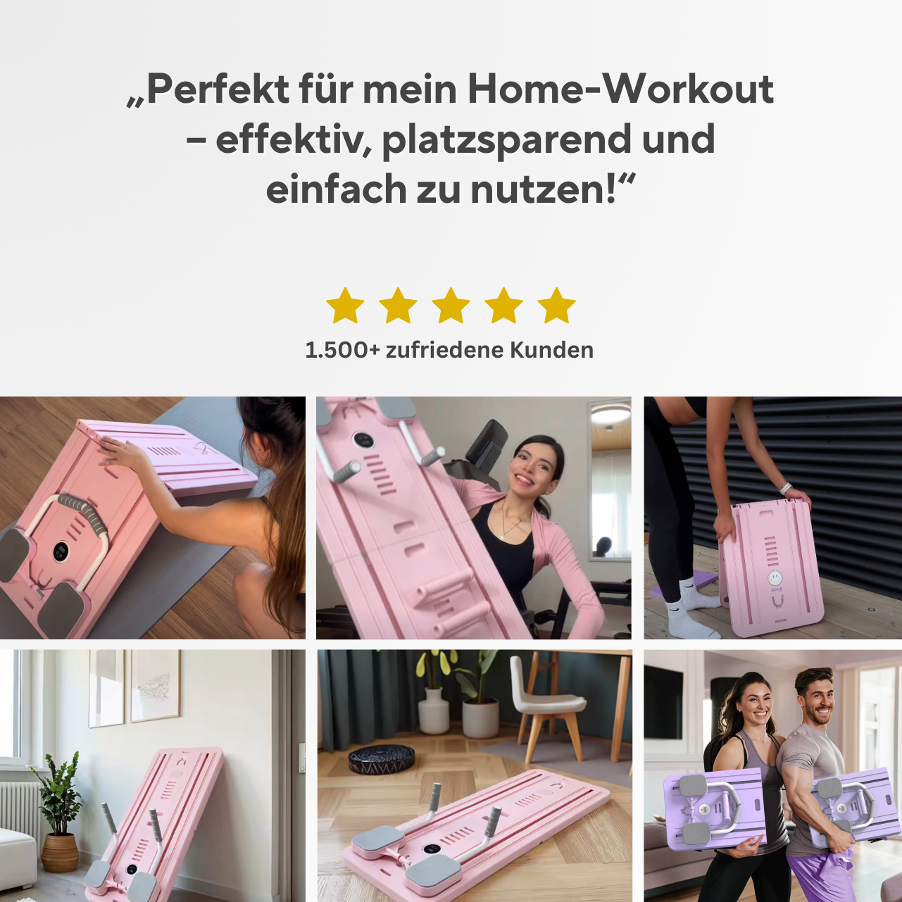 HomeFit GymPro - Das kompakte Home-Gym