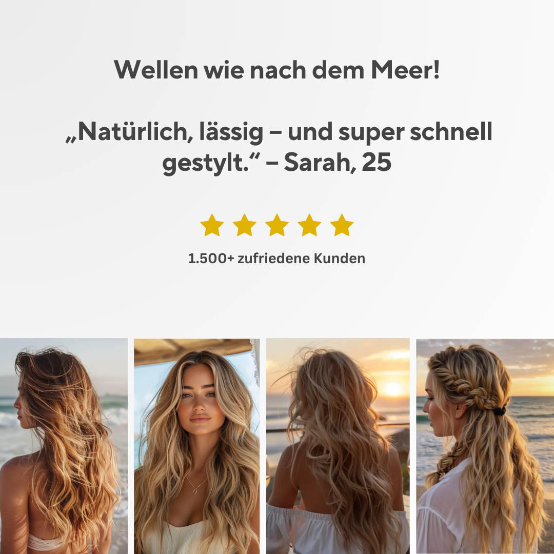 BeachWavy - Der HaarStyler für den perfekten Beach-Look