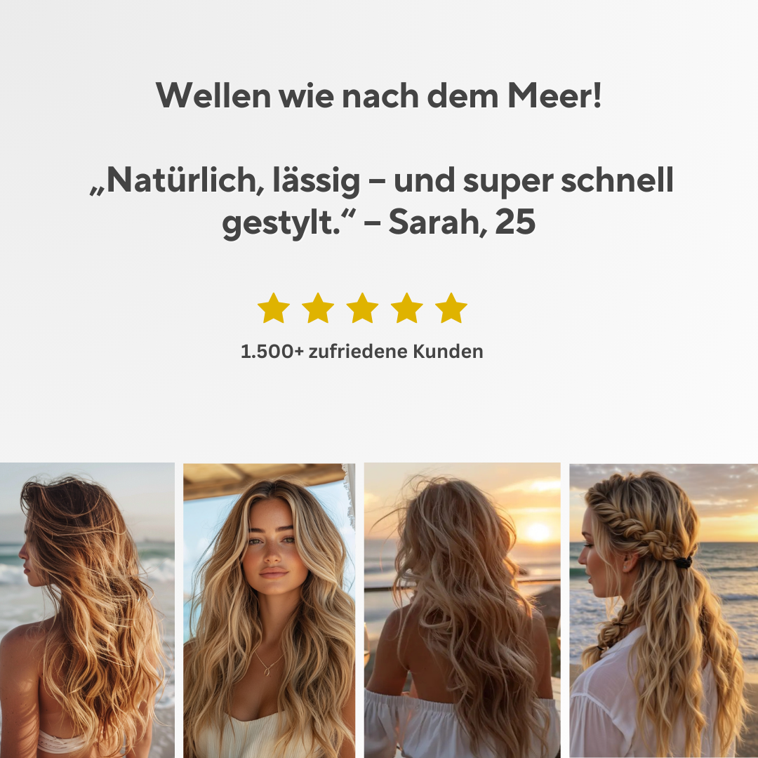 BeachWavy - Der HaarStyler für den perfekten Beach-Look