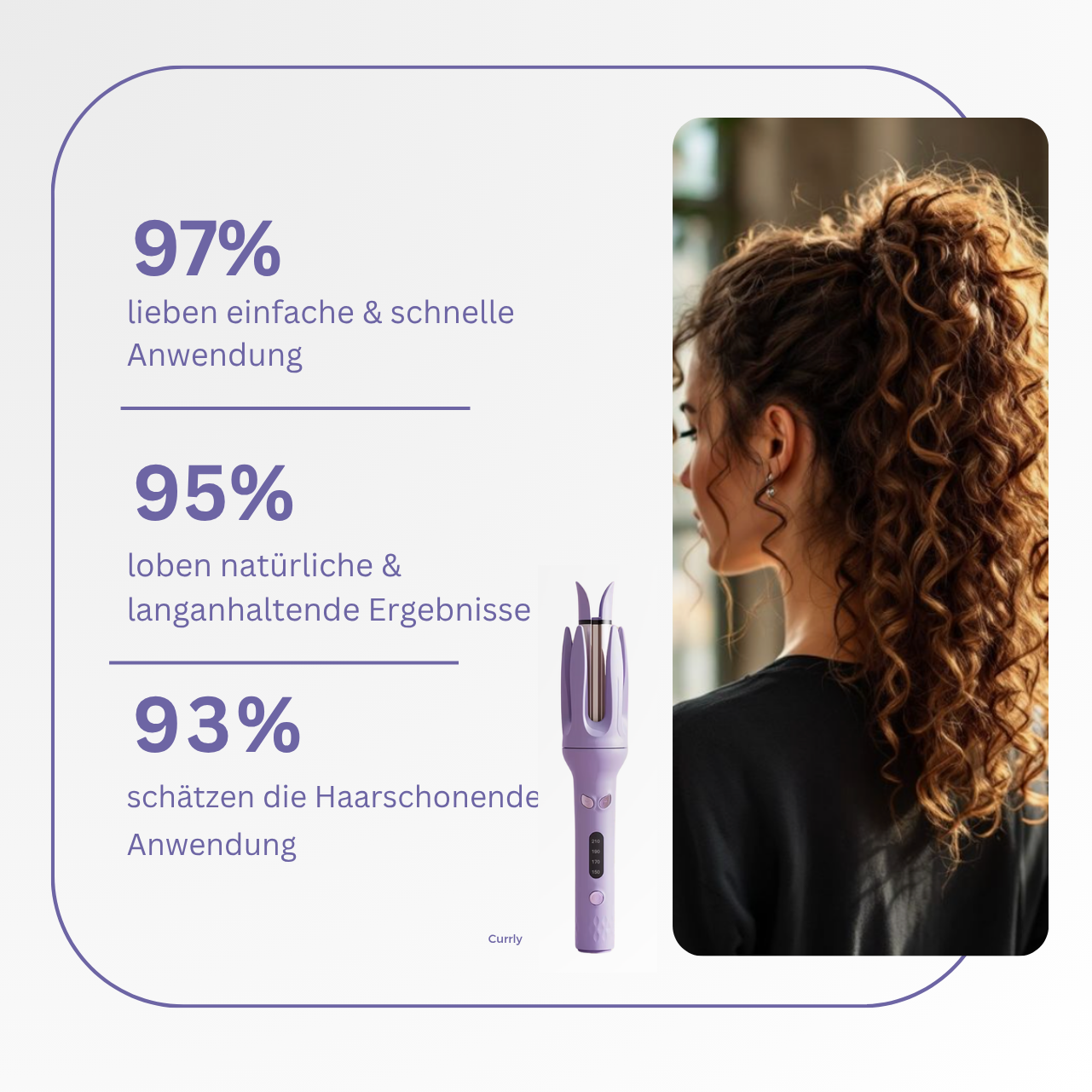 Curly - Der HaarStyler für perfekte, natürliche Locken