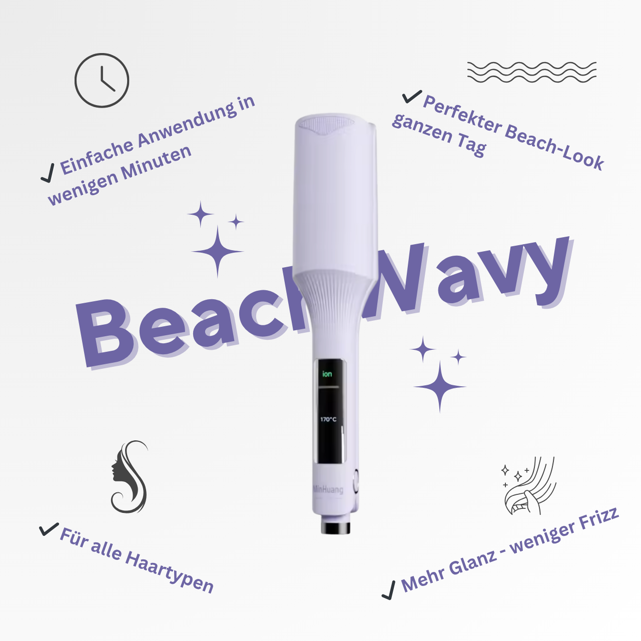 BeachWavy - Der HaarStyler für den perfekten Beach-Look