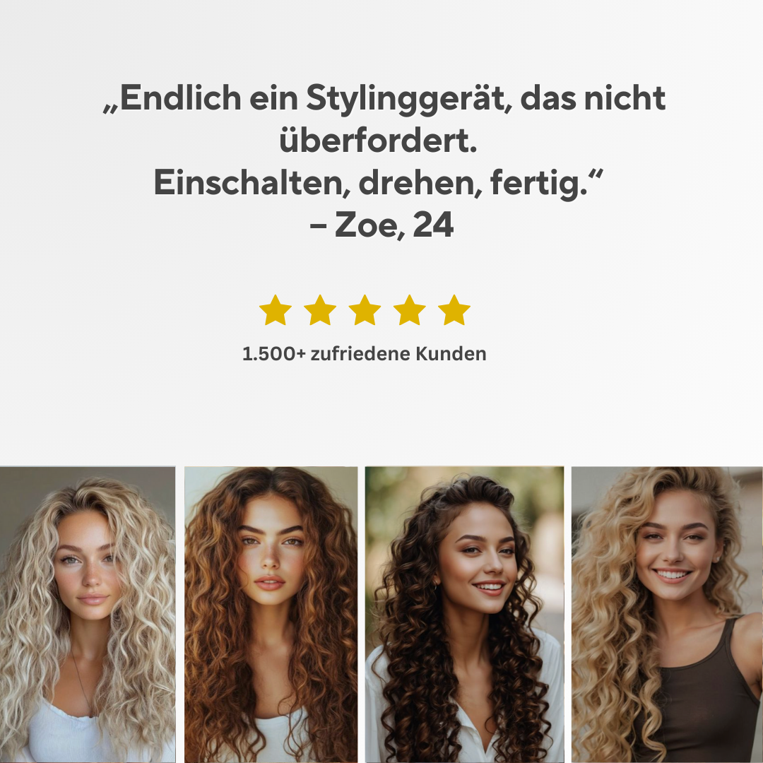 Curly - Der HaarStyler für perfekte, natürliche Locken
