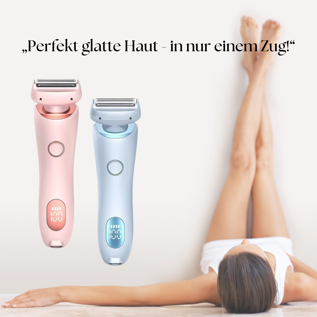 SkinGlow Elite - 2-in-1 Rasierer mit Trimmer & Epilierer