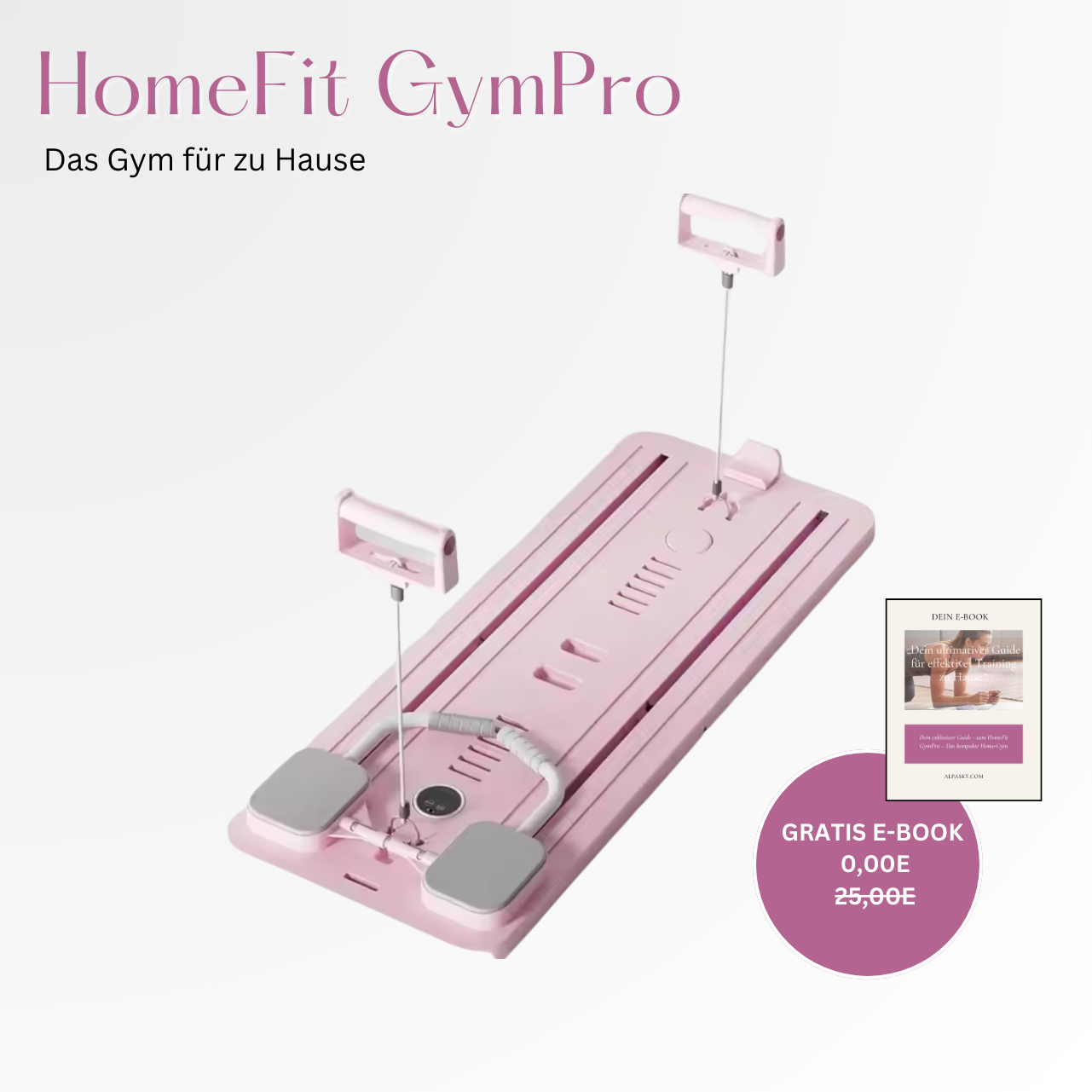 HomeFit GymPro - Das kompakte Home-Gym