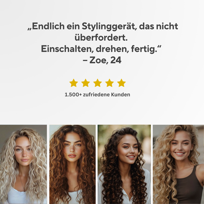 Curly - Der HaarStyler für perfekte, natürliche Locken