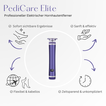 PediCare Elite - Professioneller Elektrischer Hornhautentferner