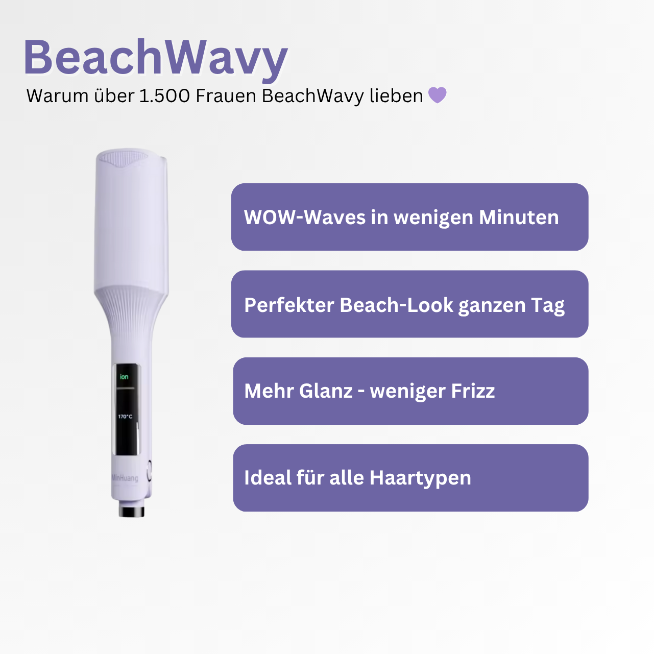 BeachWavy - Der HaarStyler für den perfekten Beach-Look